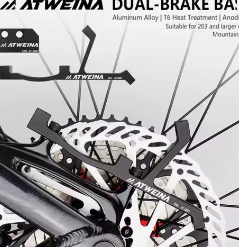 Dual caliper for all street illegal bike