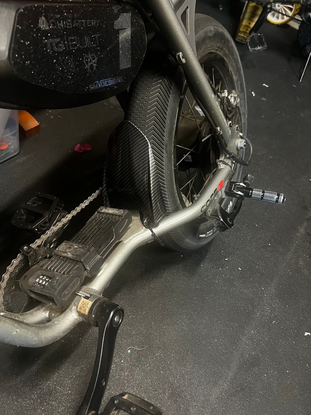Super 73 Mudguard kit
