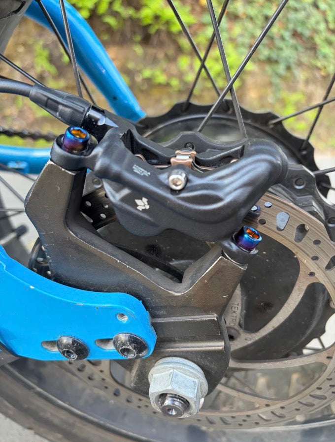 Caliper mounting Titanium Bolts