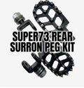 OH MOTO Surron-Style Rear Moto Pegs for Super73